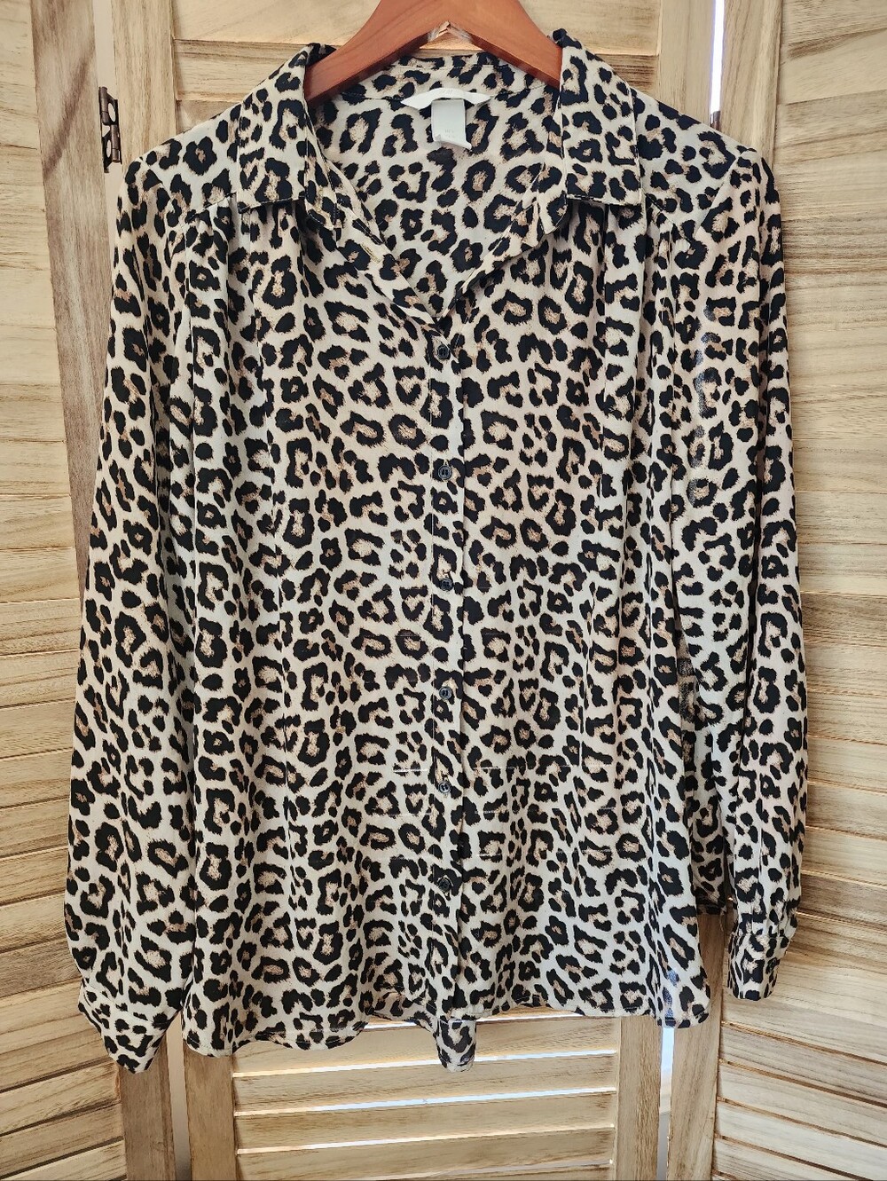 H&M Animal Print Women's Blouse